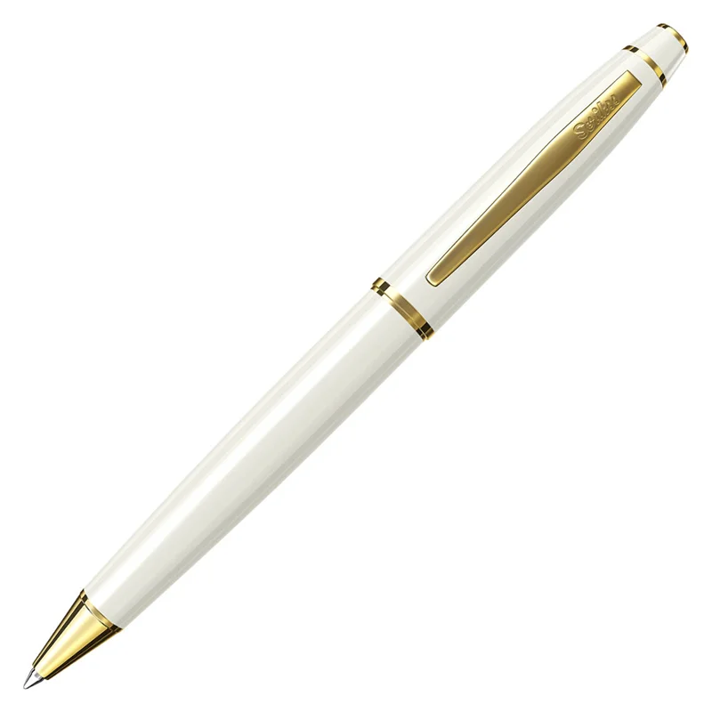SCRIKSS TÜKENMEZ KALEM 35 BEYAZ ALTIN