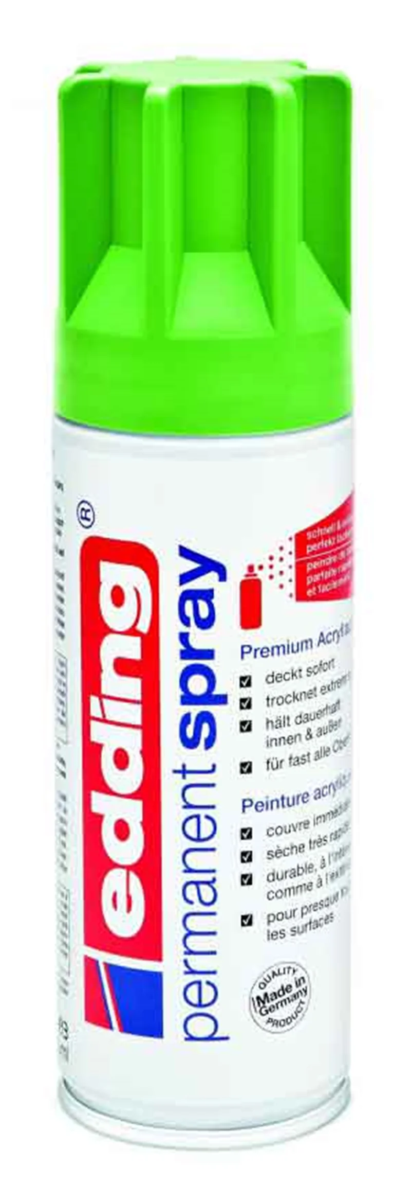 EDDING PERMANENT AKRİLİK SPREY BOYA E-5200 YELLOW GREEN 927