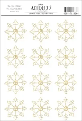 ARTDECO KOLAY TRANSFER SİMLİ 17x25 CM NO:4 Y-100-SKT17-4