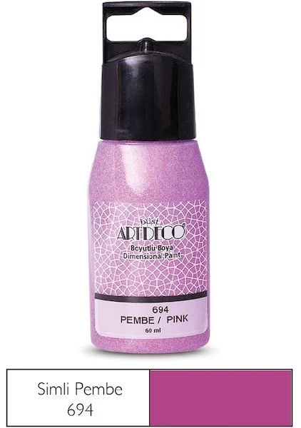 ARTDECO BOYUTLU BOYA SİMLİ 60 ML PEMBE Y-041C-694