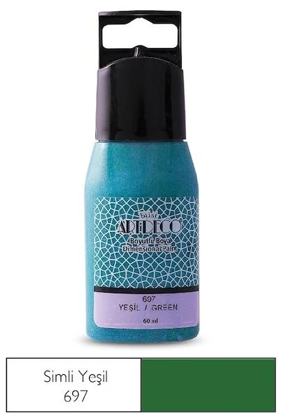 ARTDECO BOYUTLU BOYA SİMLİ 60 ML YEŞİL Y-041C-697