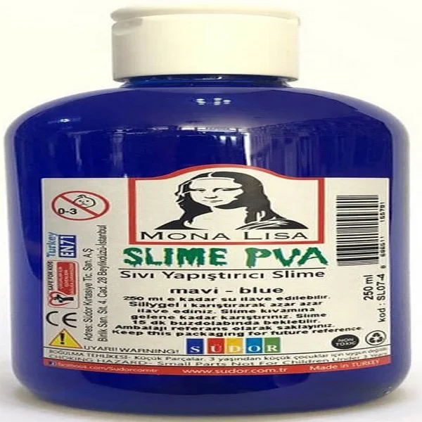 SÜDOR SLIME 250 ML MAVİ SL07-4