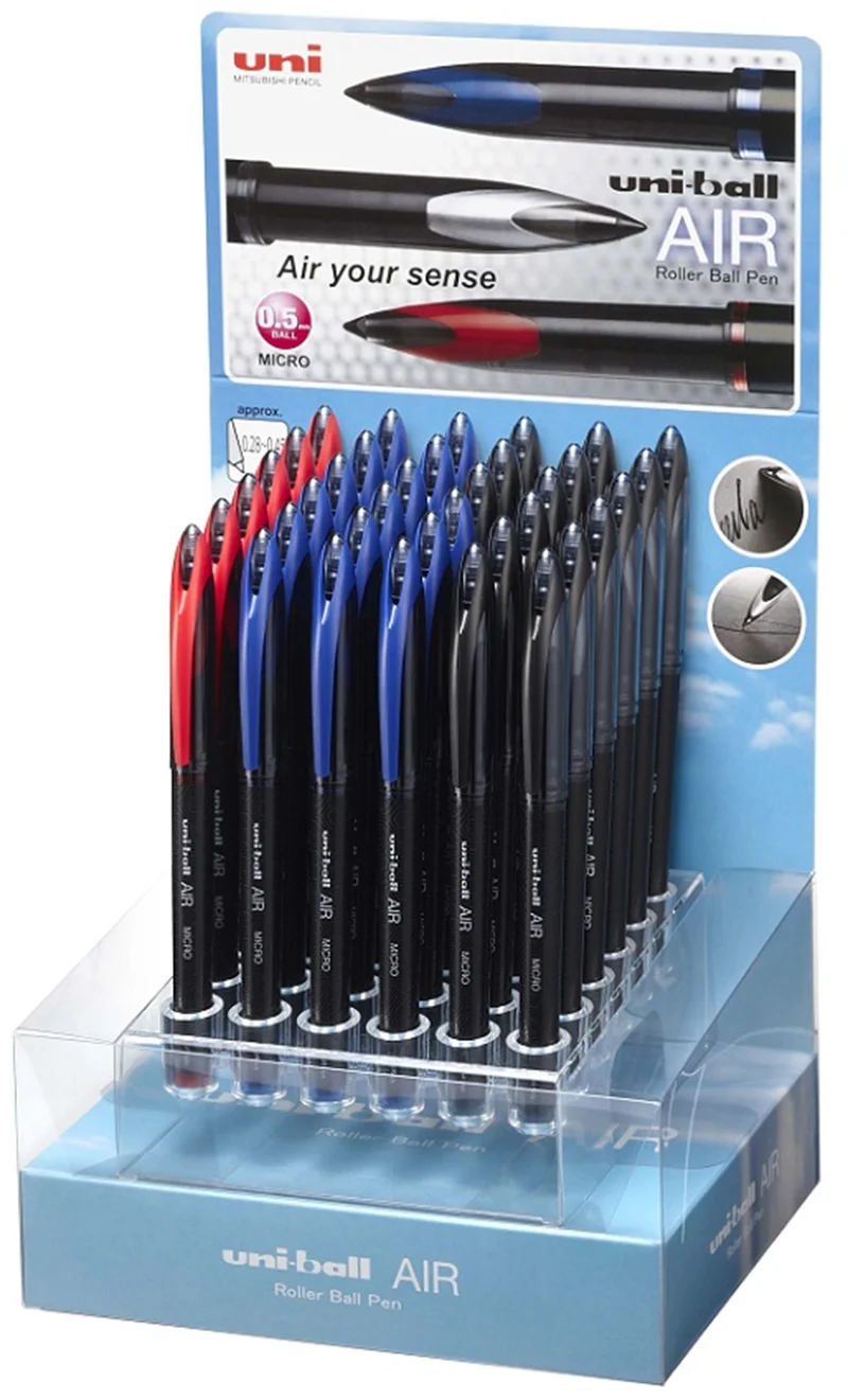 UNİ ROLLER KALEM AIR UBA-188-M/3D SET 36 LI
