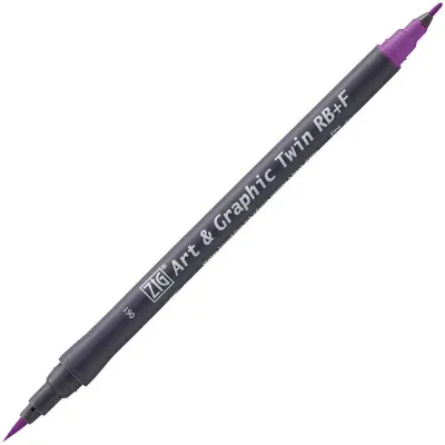 ZIG ART&amp;GRAPHIC TWIN RB TUT-95 61 PURPLE