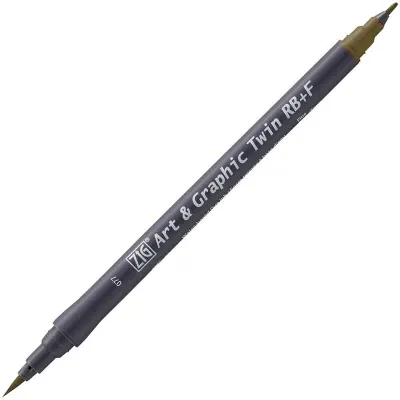 ZIG ART&amp;GRAPHIC TWIN RB TUT-95 77 DEEP BROWN