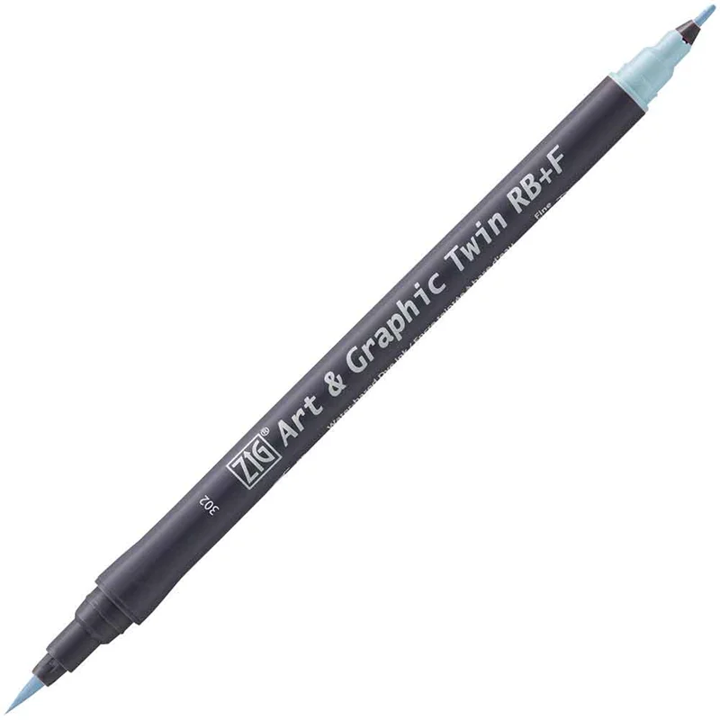 ZIG ART&amp;GRAPHIC TWIN RB TUT-95 302 HAZE BLUE