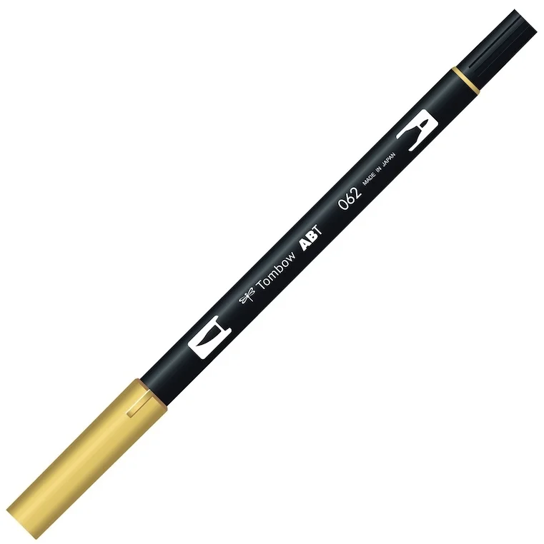 TOMBOW AB-T DUAL BRUSH PEN GRAFİK KALEMİ PALE YELLOW (062) T-AB-T 062