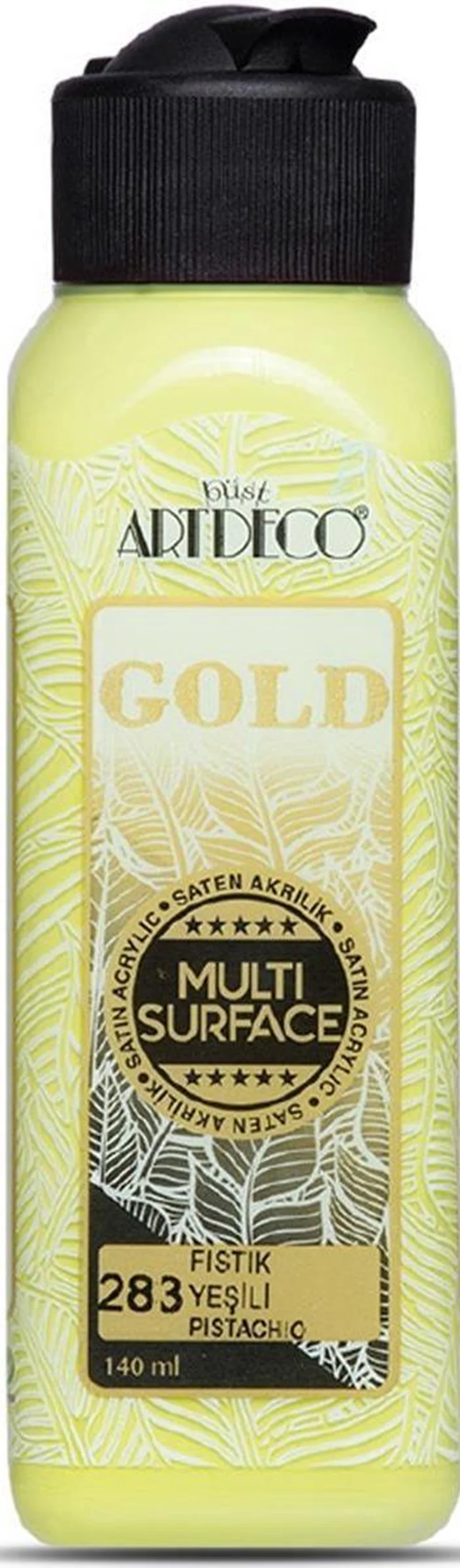 ARTDECO AKRİLİK BOYA GOLD MULTI-SURFACE 140 ML FISTIK YEŞİLİ Y-G70R-283