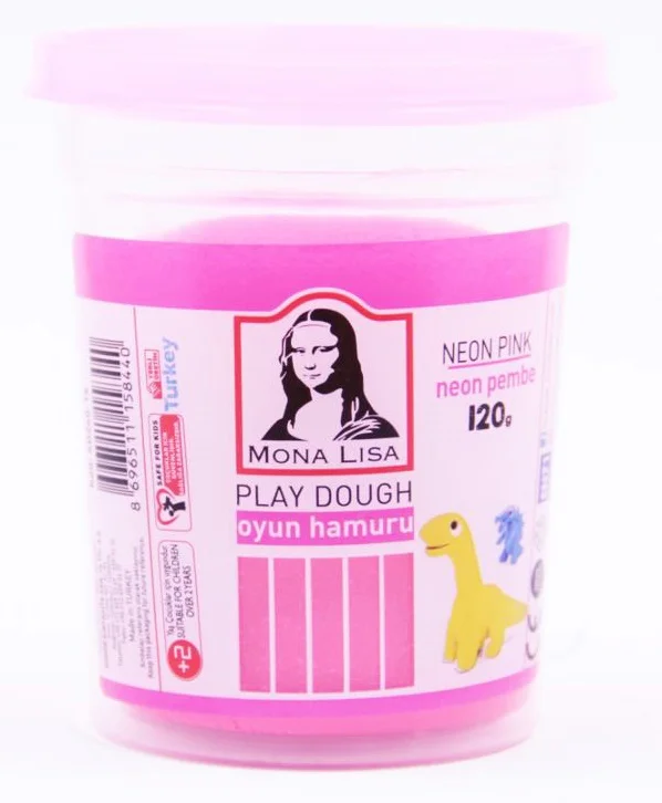 SÜDOR OYUN HAMURU 120 GR MONALİSA N.PEMBE SD240-15
