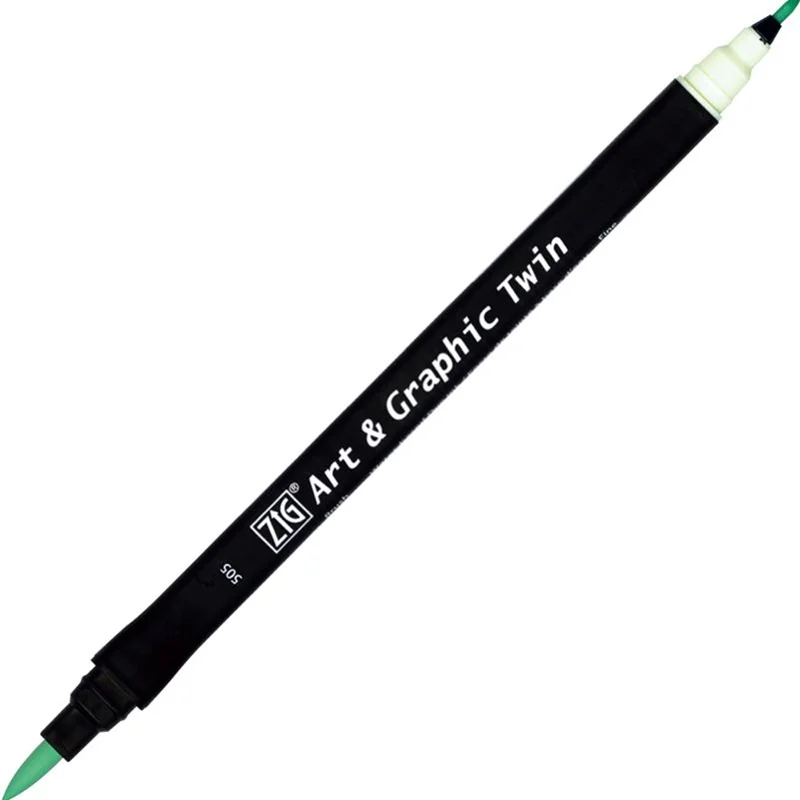 ZIG ART&amp;GRAPHIC TWIN TUT-80 505 GREEN SHADOW