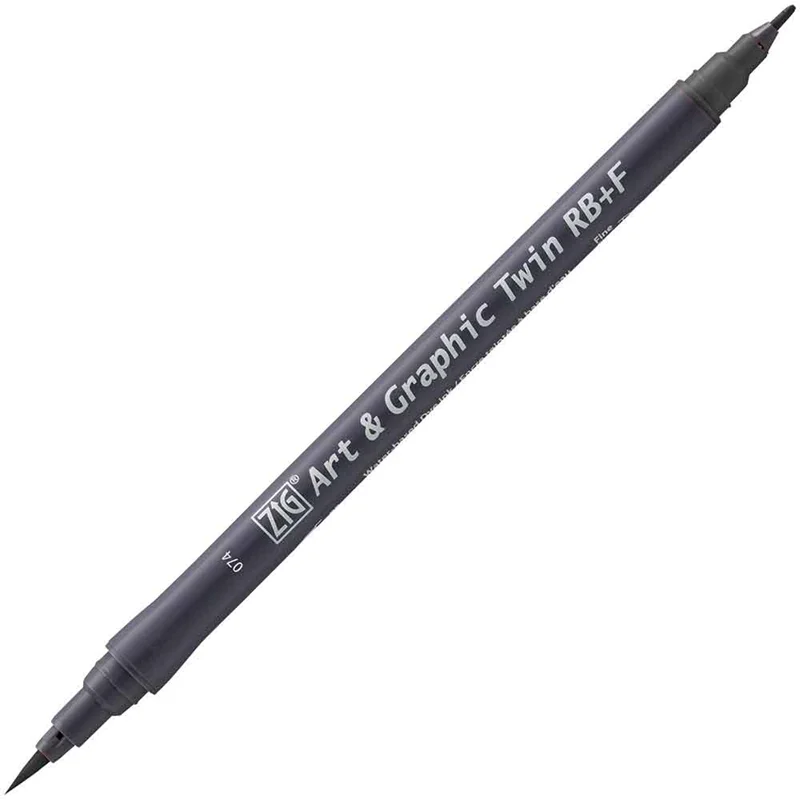 PASİF ZIG ART&amp;GRAPHIC TWIN RB TUT-95 74 DARK GRAY