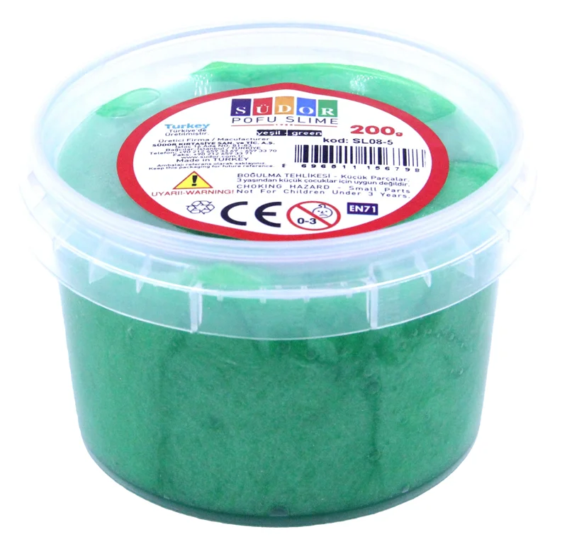 SÜDOR SLIME 200 ML POFU YEŞİL SL08-5