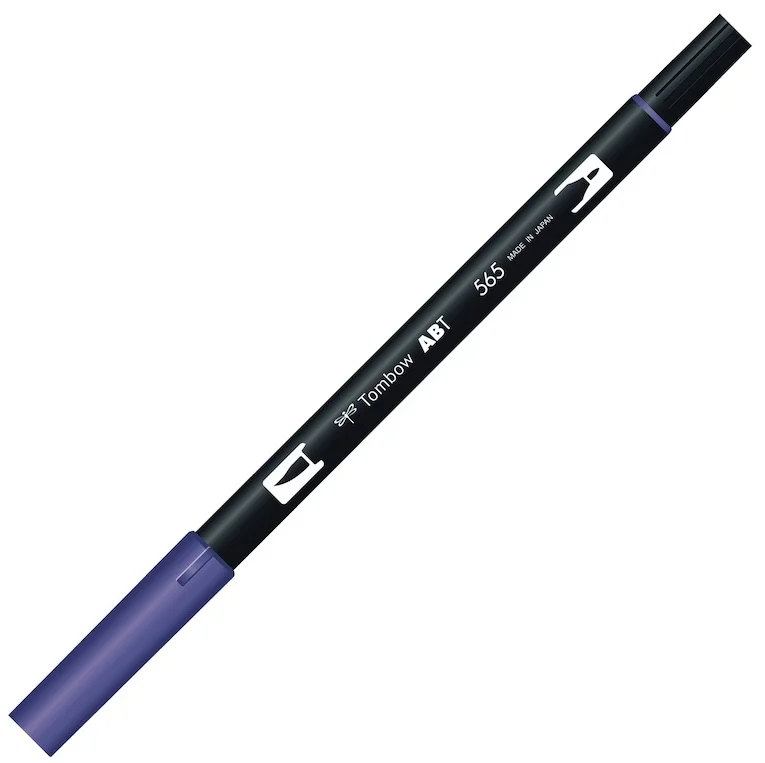 TOMBOW AB-T DUAL BRUSH PEN GRAFİK KALEMİ DEEP BLUE (565) T-AB-T 565