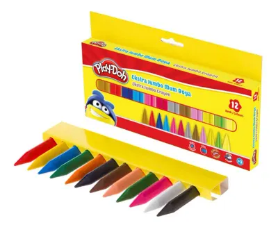 PLAY-DOH MUM BOYA EXTRA JUMBO 12 RENK CR011