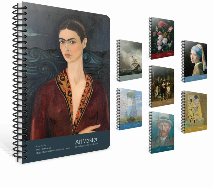 GIPTA DEFTER ART MASTER A6 SPİRALLİ KARTON KAPAK 80 YP. DÜZ 6091