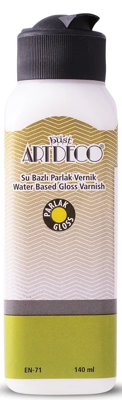 ARTDECO VERNİK SU BAZLI PARLAK 140 ML Y-073R-001