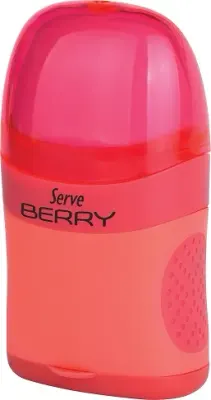 SERVE SİLGİLİ KALEMTIRAŞ BERRY KIRMIZI SV-BERRY1FK