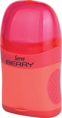 SERVE SİLGİLİ KALEMTIRAŞ BERRY KIRMIZI SV-BERRY1FK