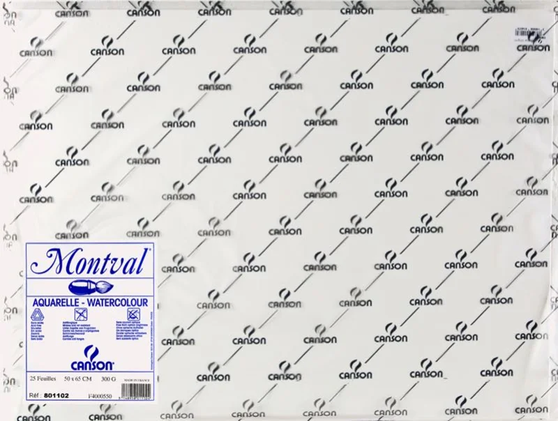 CANSON SULU BOYA KAĞIDI MONTVAL 50x65 300 GR 200801102