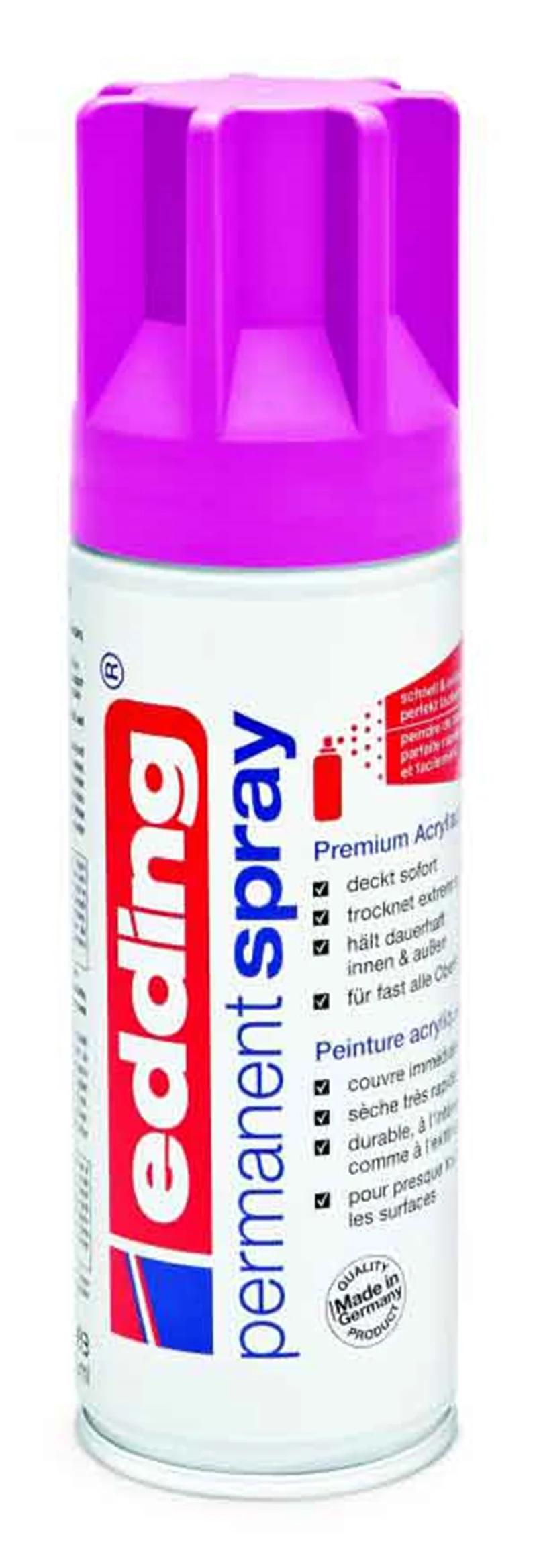 EDDING PERMANENT AKRİLİK SPREY BOYA E-5200 TELEMAGENTA 909