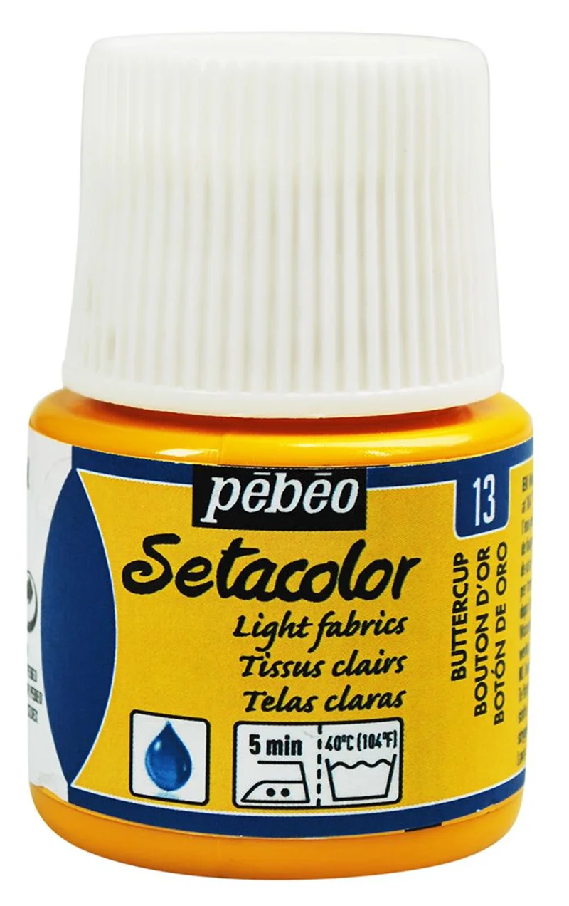 PEBEO KUMAŞ BOYASI SETACOLOR TRANSPARENT 45 ML 329*13 BOUTON D'OR
