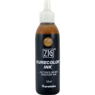 PASİF ZIG KURECOLOR MÜREKKEP KCR-25 732 BEIGE