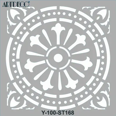 ARTDECO STENCIL 30x30 CM GEOMETRİK FAYANS Y-100-ST168
