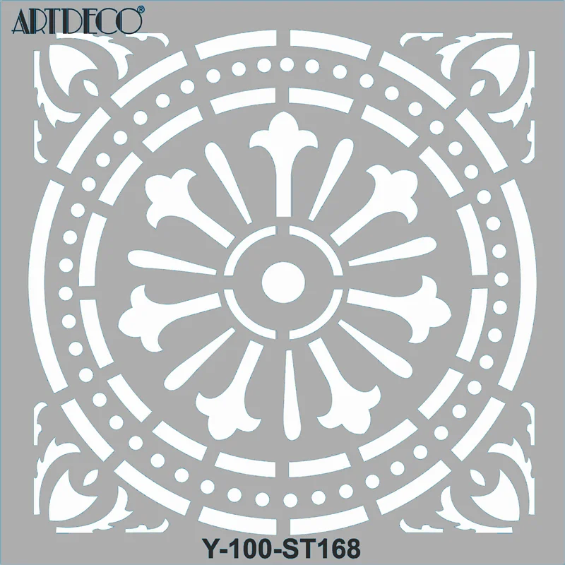 ARTDECO STENCIL 30x30 CM GEOMETRİK FAYANS Y-100-ST168