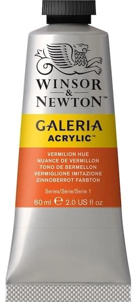 W&N AKRİLİK BOYA GALERIA 60 ML VERMILION HUE 682 WN-2120682