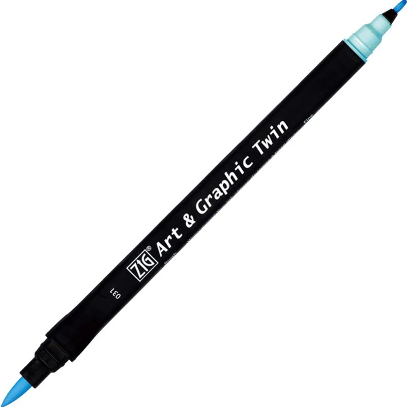 ZIG ART&amp;GRAPHIC TWIN TUT-80 031 LIGHT BLUE