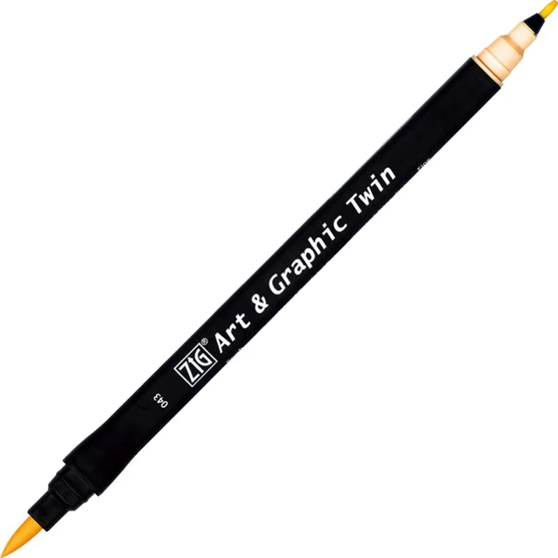 ZIG ART&amp;GRAPHIC TWIN TUT-80 043 FLESH COLOR