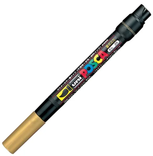 UNİ POSTER MARKÖRÜ POSCA PCF-350 ALTIN