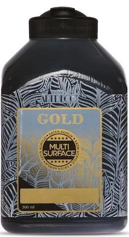 ARTDECO AKRİLİK BOYA GOLD MULTI-SURFACE 500 ML SİYAH Y-G70L-360