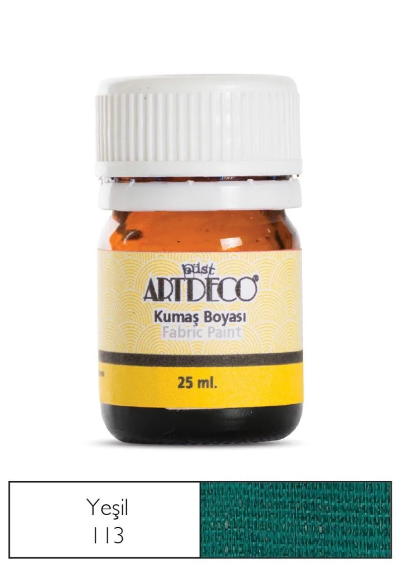 ARTDECO KUMAŞ BOYASI 25 ML YEŞİL Y-010A-113