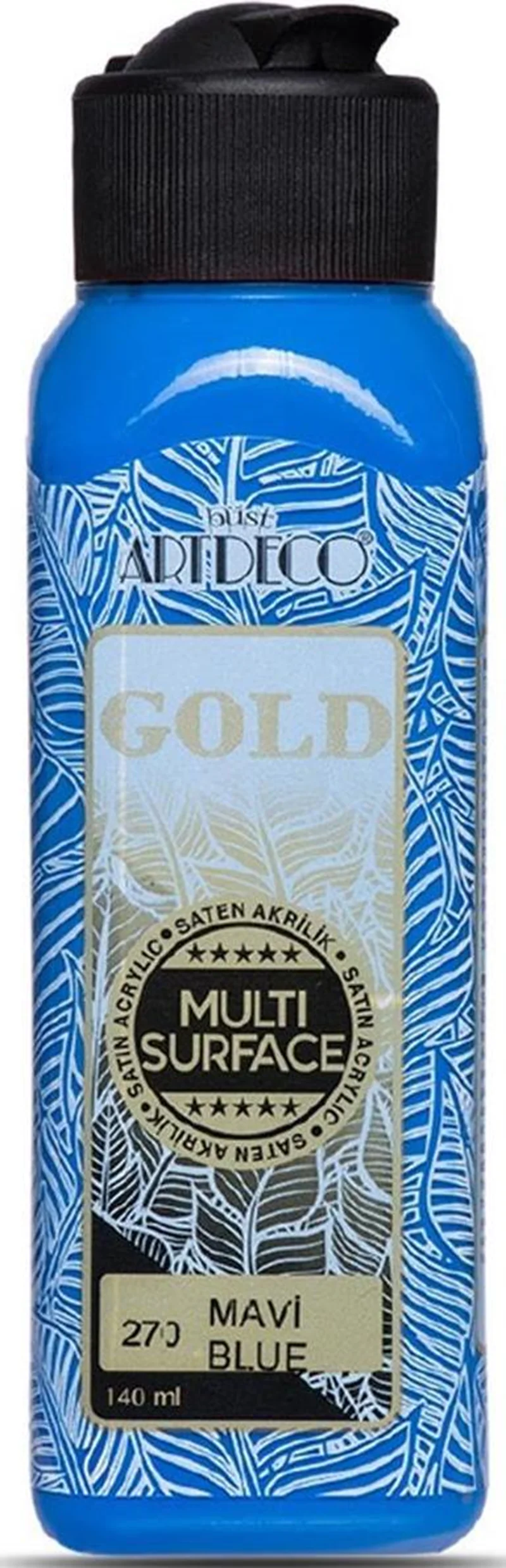 ARTDECO AKRİLİK BOYA GOLD MULTI-SURFACE 140 ML MAVİ Y-G70R-270