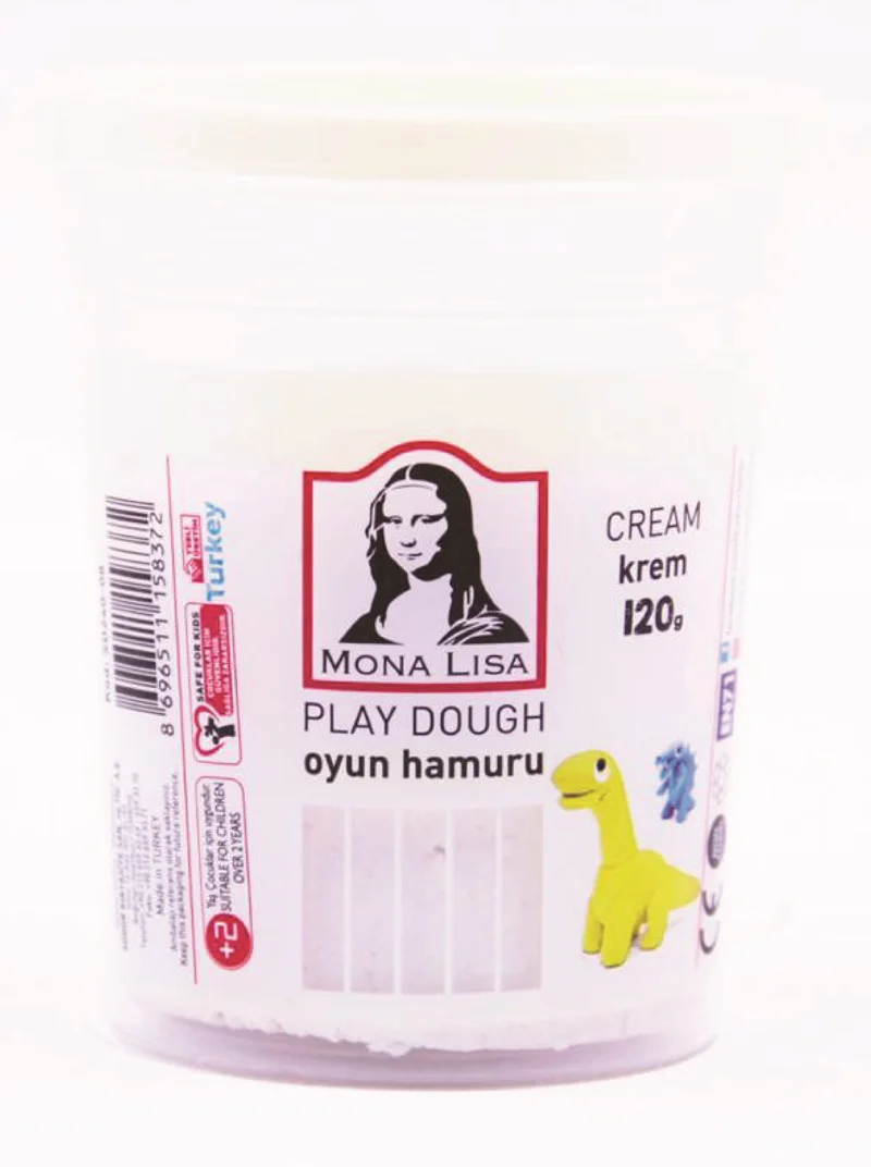 SÜDOR OYUN HAMURU 120 GR MONALİSA KREM SD240-08