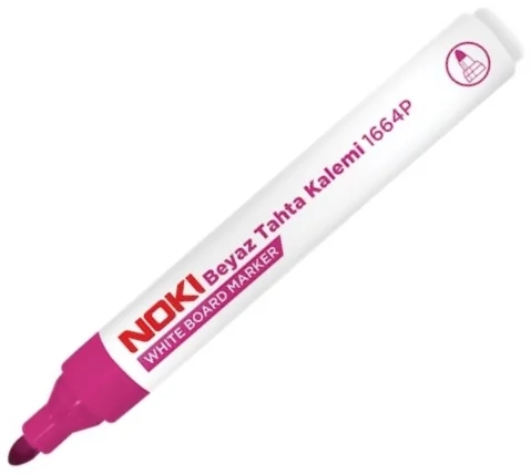 NOKİ BEYAZ TAHTA KALEMİ PEMBE 1664P