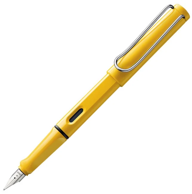LAMY DOLMA KALEM SAFARI METAL KLİPS SARI B UÇ 18-B