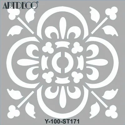 ARTDECO STENCIL 30x30 CM TEK FAYANS Y-100-ST171