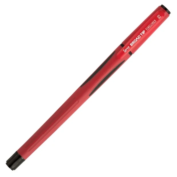 SERVE FINELINER BROAD TIP 0.8 KIRMIZI 02 SV-BROADTF08-02