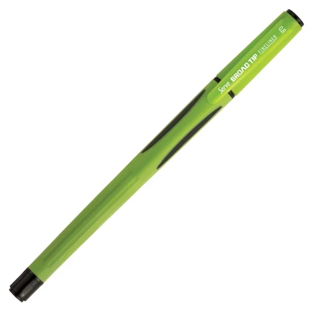 SERVE FINELINER BROAD TIP 0.8 AÇIK YEŞİL 10 SV-BROADTF08-10