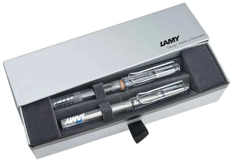 LAMY DOLMA KALEM+ROLLER KALEM SET VİSTA ŞEFFAF 12-M-312