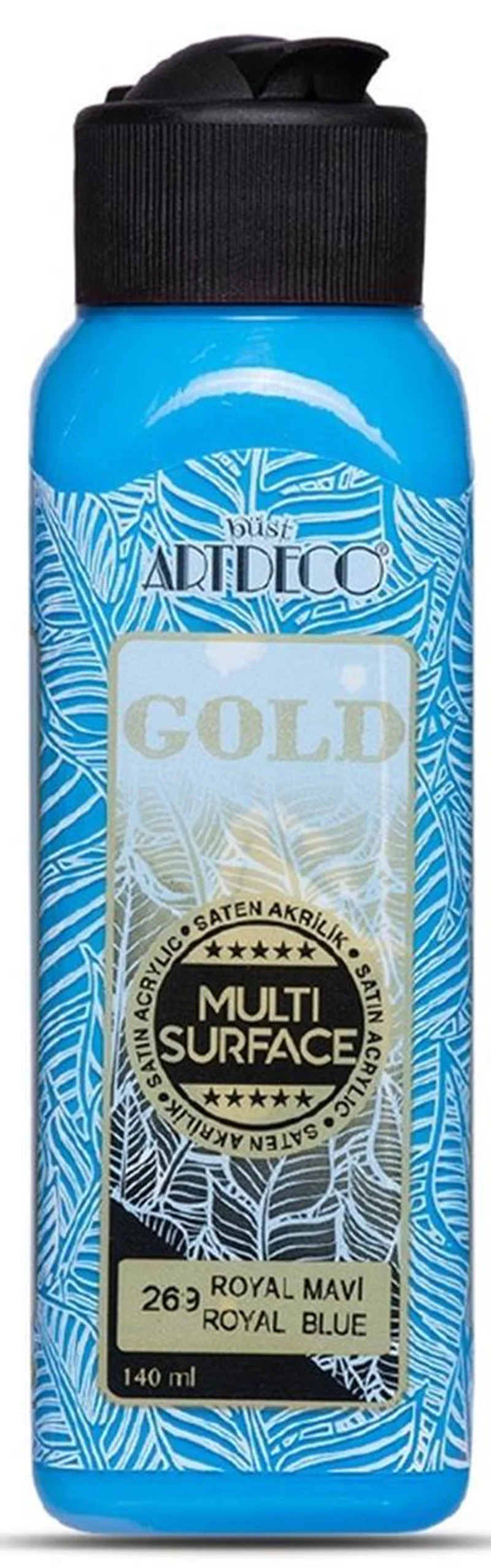 ARTDECO AKRİLİK BOYA GOLD MULTI-SURFACE 140 ML ROYAL MAVİ Y-G70R-269