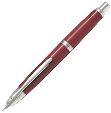 PILOT DOLMA KALEM CAPLESS RHODIUM ACCENTS KIRMIZI MEDIUM FC-1500RR-M-R