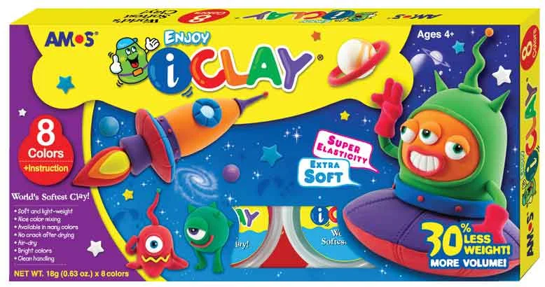 AMOS PROJE HAMURU İ-CLAY 18 GR 8 RENK IC8P