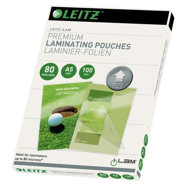 LEITZ LAMİNASYON FİLMİ A5   80MIC 100 LÜ L-7492