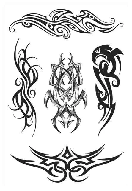 HERMA ETİKET TATTOO YOUNG LINE SİYAH BEYAZ 6781