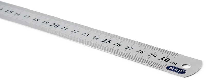 MAS CETVEL 2330 ÇELİK 30 CM