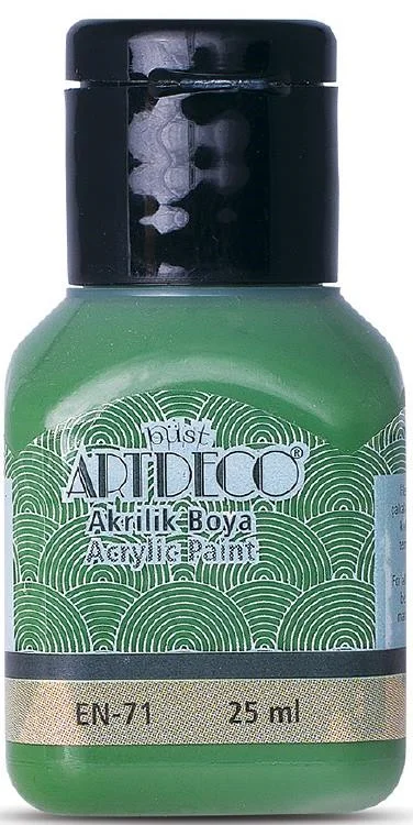 ARTDECO AKRİLİK BOYA 25 ML YAPRAK YEŞİLİ Y-070A-3672