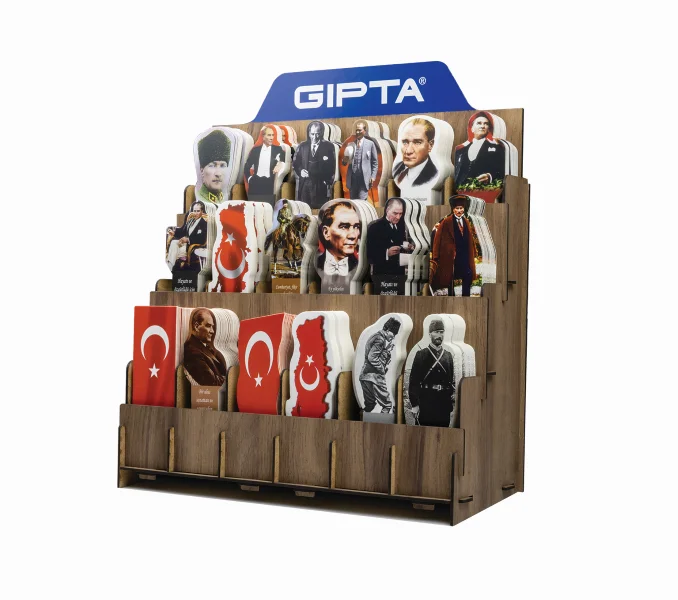 GIPTA KİTAP AYRACI ATATÜRK SETİ 540 LI STAND 9182